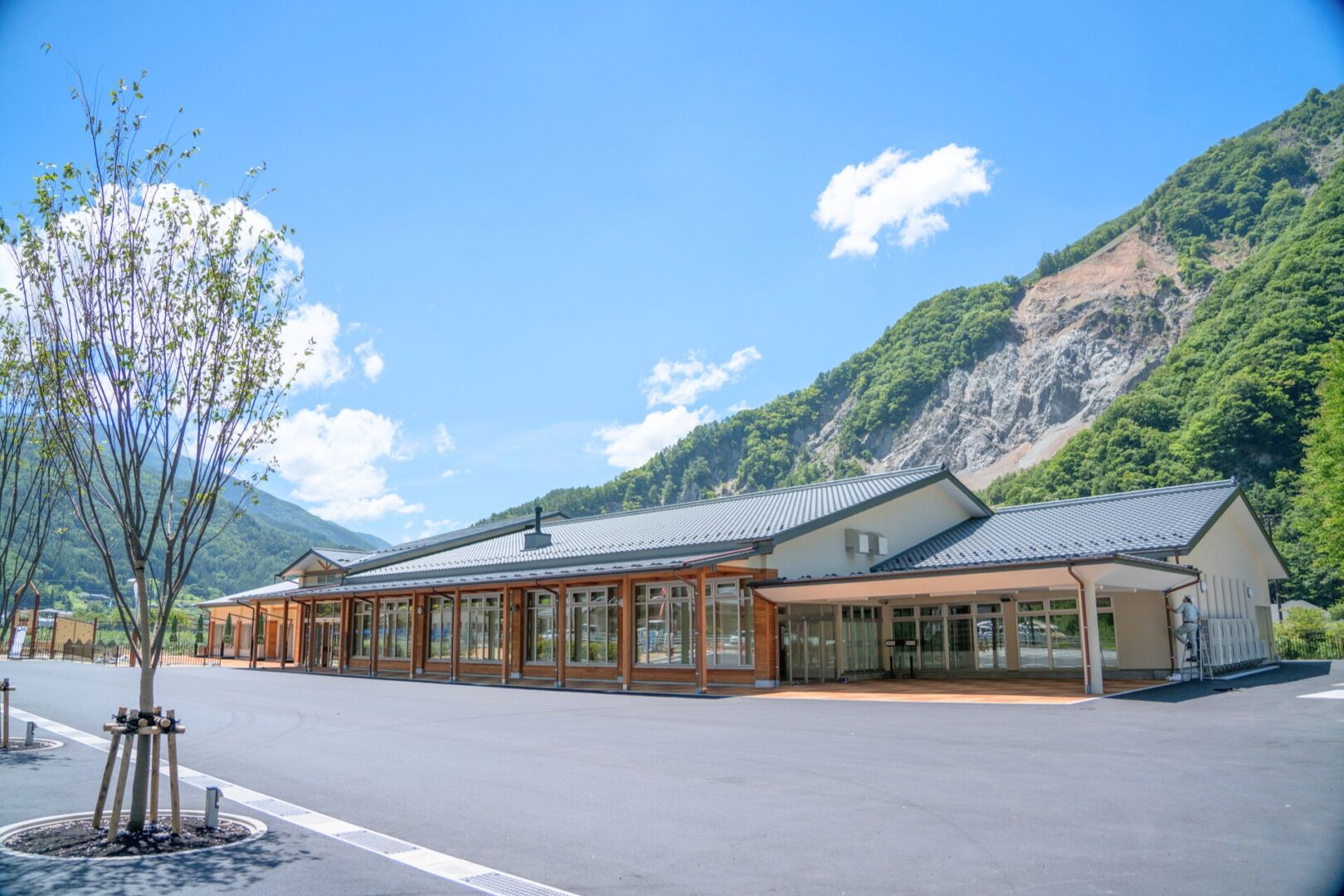 道の駅「歌舞伎の里大鹿」（長野県下伊那郡大鹿村）